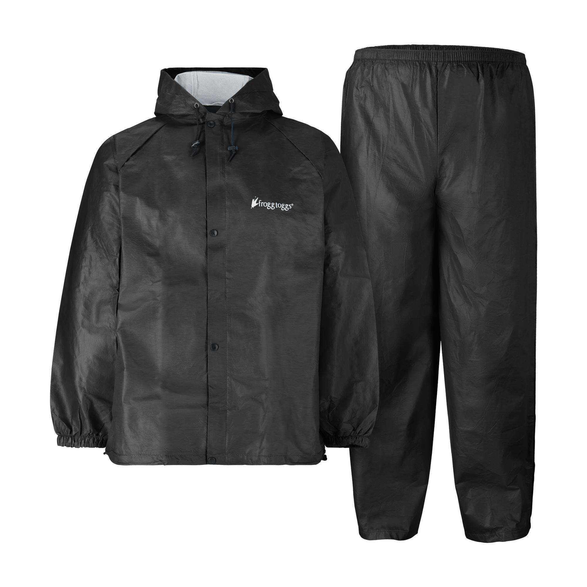Frogg Toggs Men's Pro Lite Jacket and Pants Rain Suit